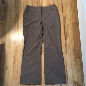 LOFT tan/brown work pants